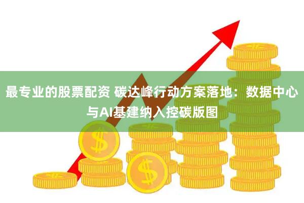 最专业的股票配资 碳达峰行动方案落地：数据中心与AI基建纳入控碳版图
